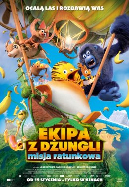 Ekipa z dżungli. Misja ratunkowa - Kino za friko! (seanse darmowe, niebiletowane)